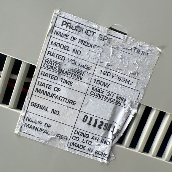 OSCAR Vintage Multi-Purpose Juice Extractor Juicer DA-502 COMPLETE Tested Works! - Picture 10 of 16